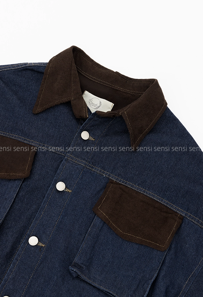 ست کت شلوار جین تیکه خورکد1005190